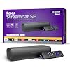Roku Streambar SE | 2-in-1 TV Soundbar with Built-in 4K/HD/HDR Streaming, Premium Speakers, Enhanced Speech Clarity for Crisp, Clear Dialogue - Quick Guided Simple Setup
