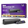 Roku Streambar SE | 2-in-1 TV Soundbar with Built-in 4K/HD/HDR Streaming, Premium Speakers, & Enhanced Speech Clarity for Crisp, Clear Dialogue – Quick Guided Simple Setup