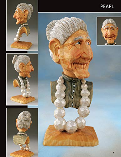 Caricature Carvers Showcase: 50 of the Best Designs and Patterns from the Caricature Carvers of America (Fox Chapel Publishing) 30 Featured CCA Members and Their Work, from Woodcarving Illustrated - Image 5