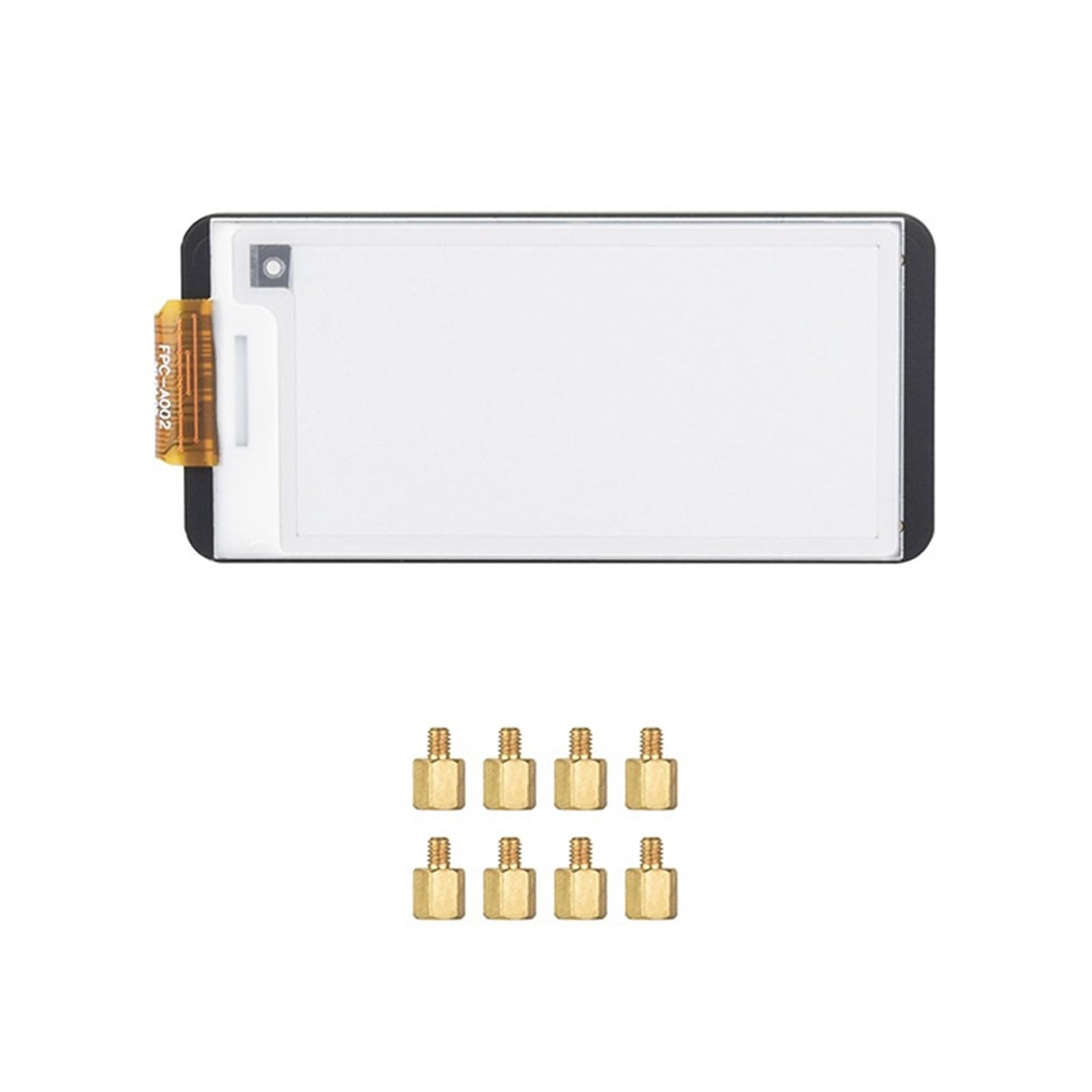Pantalla de tintas eléctricas de 2, 13 Pulgadas Hat + resolución de 250x122 Módulo de Pantalla eléctrica de 3, 3 V Pantalla de Colores Blanca + Negra soldabilidad Mejorada