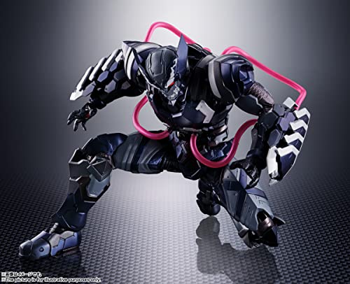 Figurine Tech On Avengers BANDAI .H. Figuarts Venom Symbiote Wolverine 16 cm Marvel Mixte - vue 7