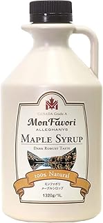 モンファボリ メープルシロップ 1320g [ カナダ産 グレードA ダークロバストテイスト ]