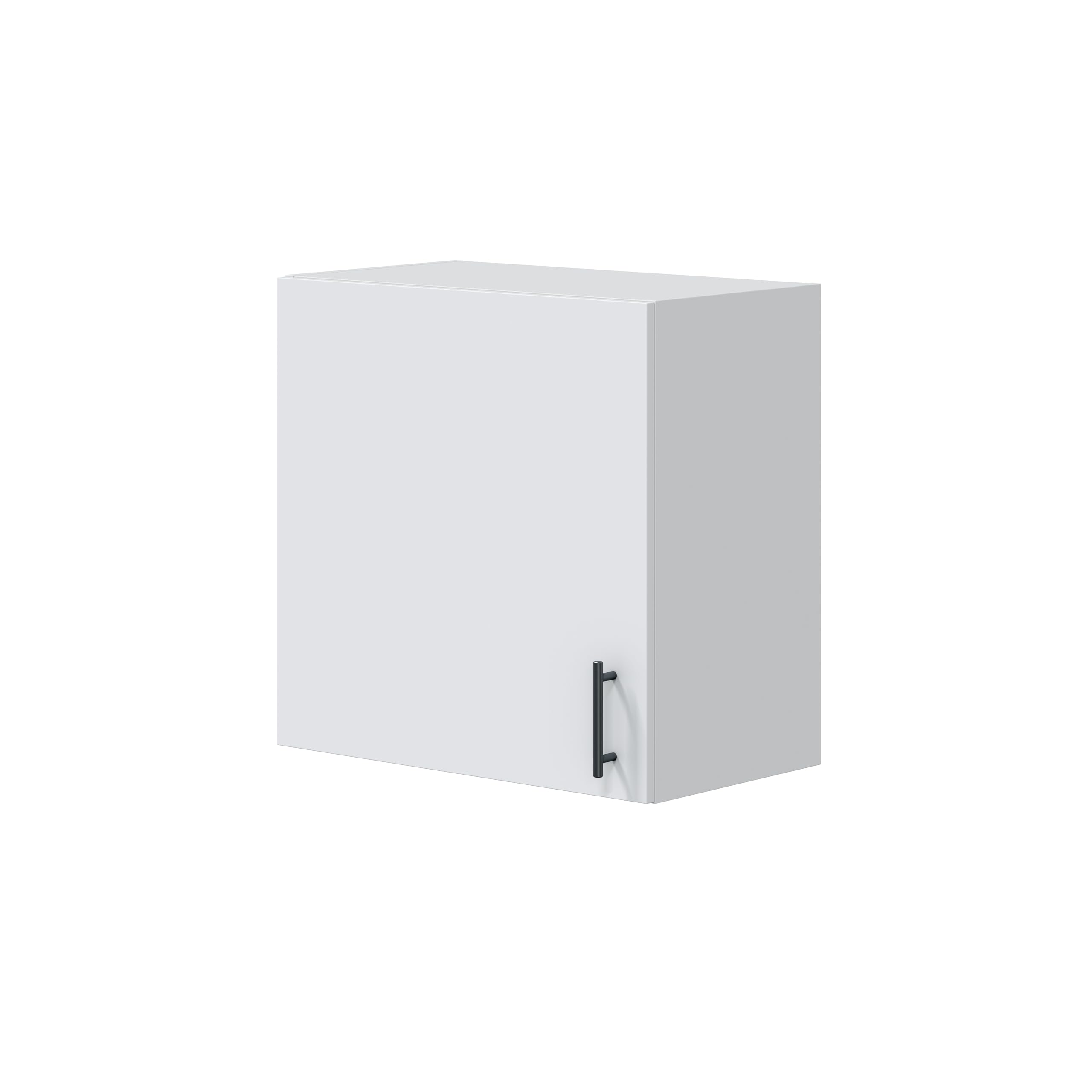 Mobelcenter, Mueble Alto de Cocina para Colgar de 60 cm, Módulo 1 Puerta Reversible, Acabado Color Blanco Brillo, Medidas: Ancho: 60 cm x Fondo: 34 cm x Alto: 59 cm (1531)