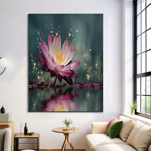 Posters Arts Reproductions GDJSMIN Grand Tableau Mural Végétal 70x100 cm