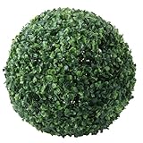 CHILDWEET Simulated Grass Ball - Green Artificial Grass Topiary Ball for Mall Decoration Indoor and Outdoor Greenery Decor Easy Installation