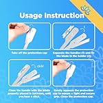 Equinox Professional Hair Scissors Set - Premium Barber Kit, Includes Hair Cutting Scissors, Thinning Shears, Straight Razor, Basic Comb, Cleaning Cloth, Oil & Sandpaper - Hair Salon & Barber Supplies - Image 3