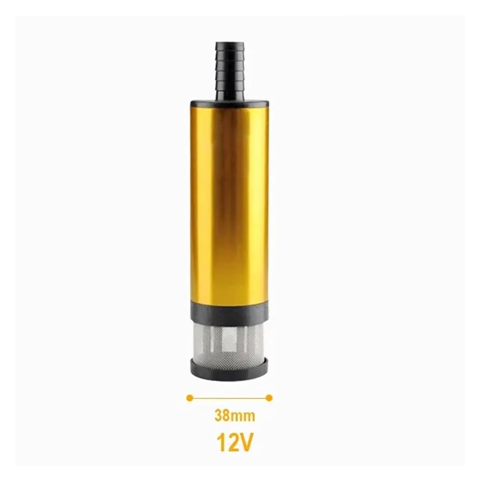 Regulowana mała pompa zanurzeniowa DC12V obudowa ze stopu aluminium, elektryczna pompa do transferu paliwa olejowego, 12 l/min (12 V, 38 mm)