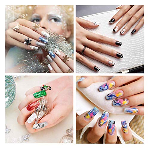 Nagel Tips Für Gelnägel 500 Stück, Acryl Künstliche Nägel Fälschung Nageltips mit Box und Nagelknipser Nagelfeilen… – Bild 5