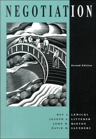 Negotiation 0256101639 Book Cover