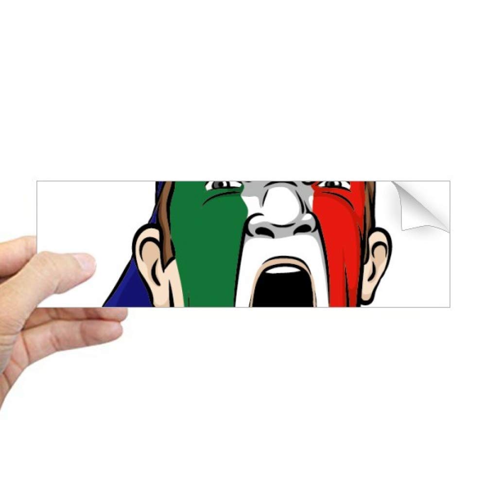Sticker Italie durable pour masquer rayures sur voiture ou pc