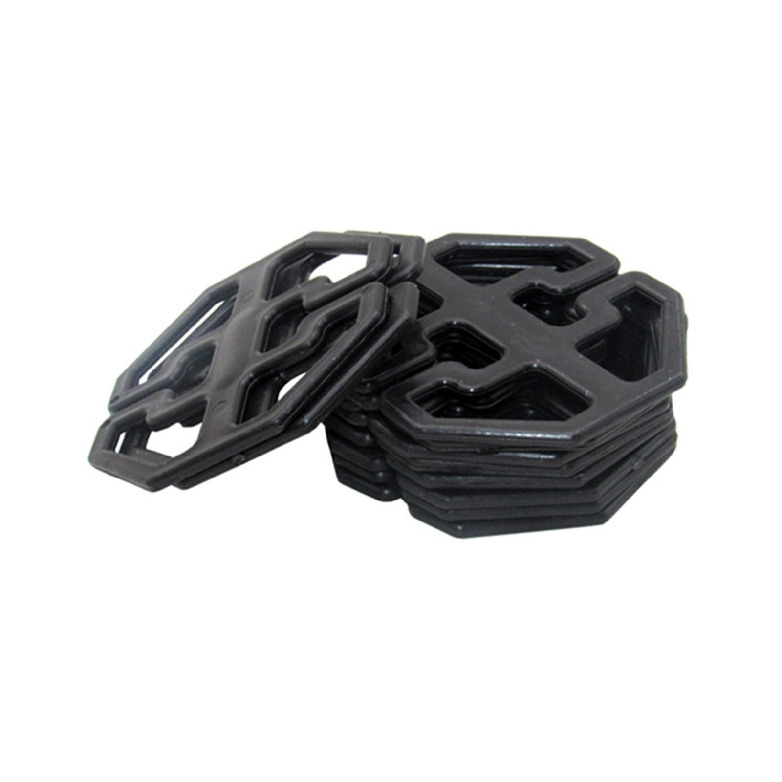 10 Pièces Couverture De Siège De Voiture Plaque Prune Crochet Métallique Carte En Plastique Mandrin Fixe Attache En Plastique Pour Siège Auto Siège De Voiture Ruban Accessoires