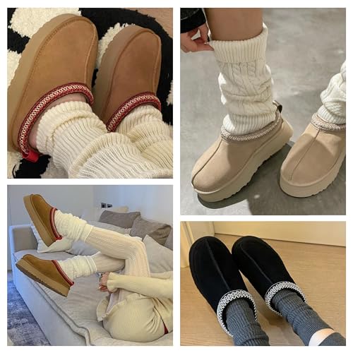 Forfoot Slippers for Women, House Slippers Snow Boots for Women Platform Boots Slipper Ankle Boots