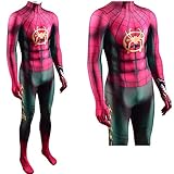 Disfraz de cómic de Spiderman Disfraz de cosplay Zentai Body de cuerpo completo para Halloween, adultos/niños, estilo 3D, niños/L/135 cm-145 cm (WUG36995331)