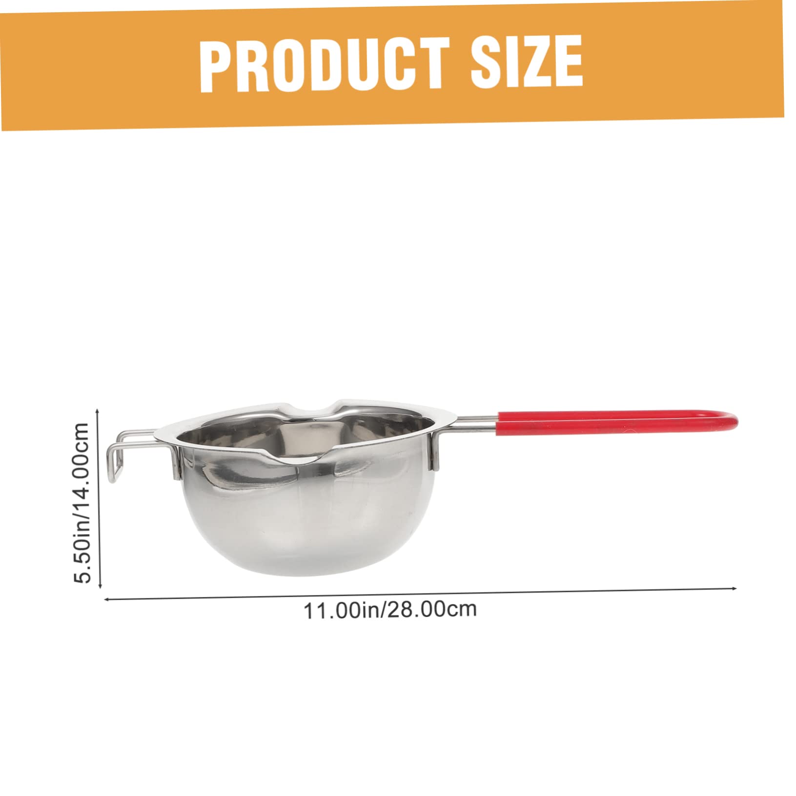 PRETYZOOM Fondue Set Cheese Butter Chocolate Melting Pot Easy to Use Compact Design Metal Pot for Cooking