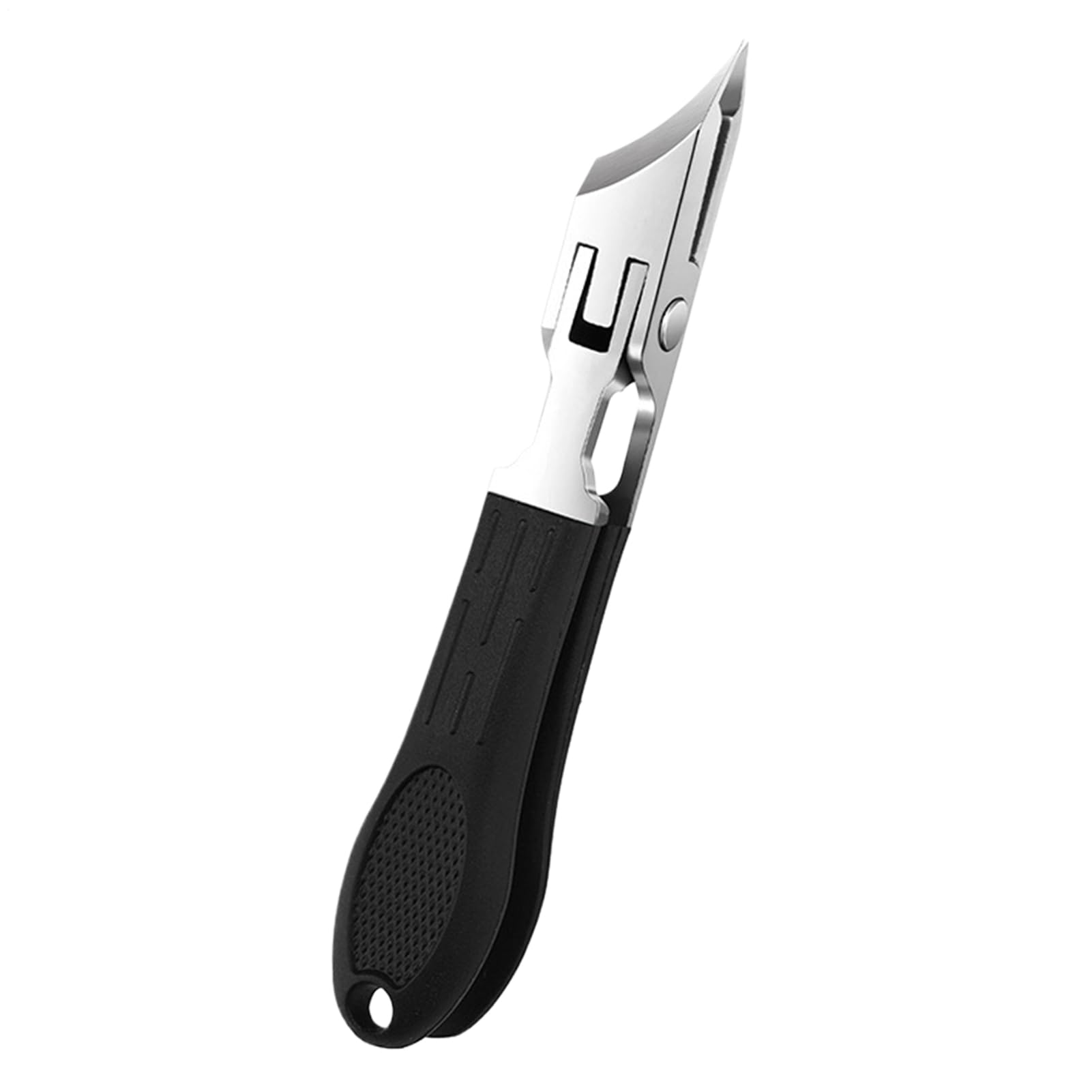 Slanted Nail Clippers Nail Cutting Clippers Anti-Splash Stainless Steel Cuticle Remover Manicure Pedicure Tools for Home and Travel