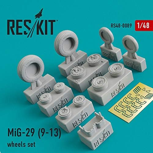 Reskit RS48-0089 - 1/48 – Wheels Set Mikoyan MiG-29 (9-13) Resin Detail