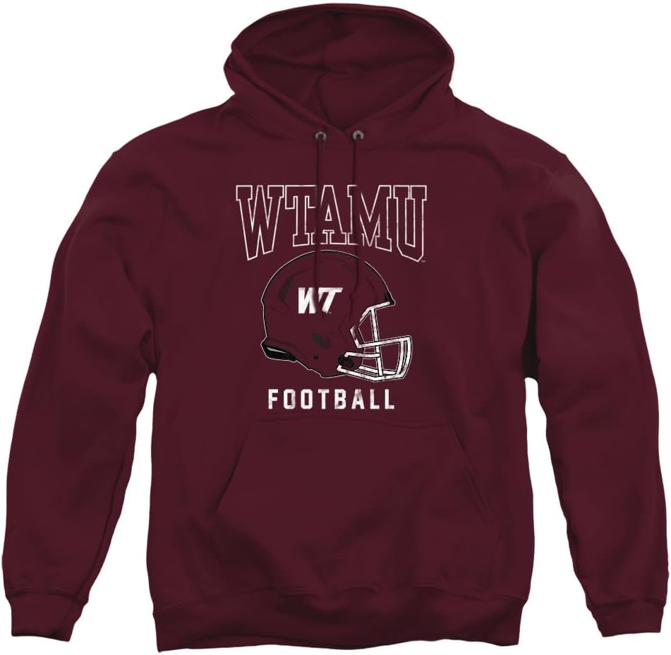 LOGOVISION Official Collegiate Football Helmet Design Unisex Adult Apparel for Men & Women Pull-over Hoodie Collection