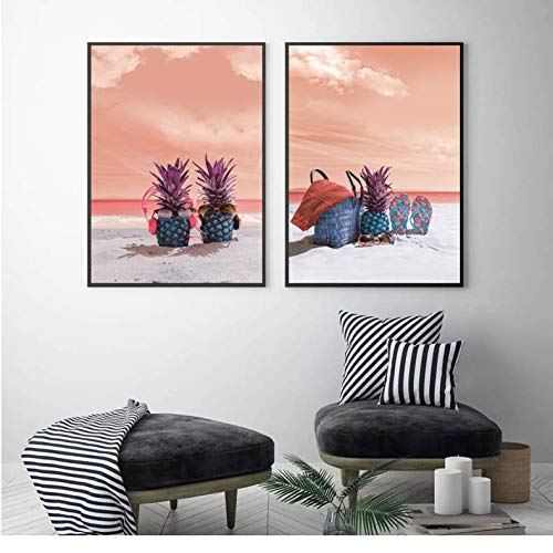 Peinture affiche salon moderne pour transformer un mur vide en havre de paix 50x70