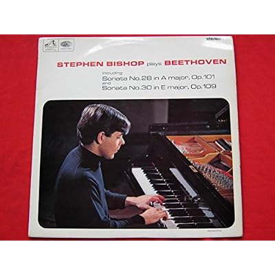 Stephen Bishop Plays Beethoven LP HMV HQS1017 EX/EX 1967
