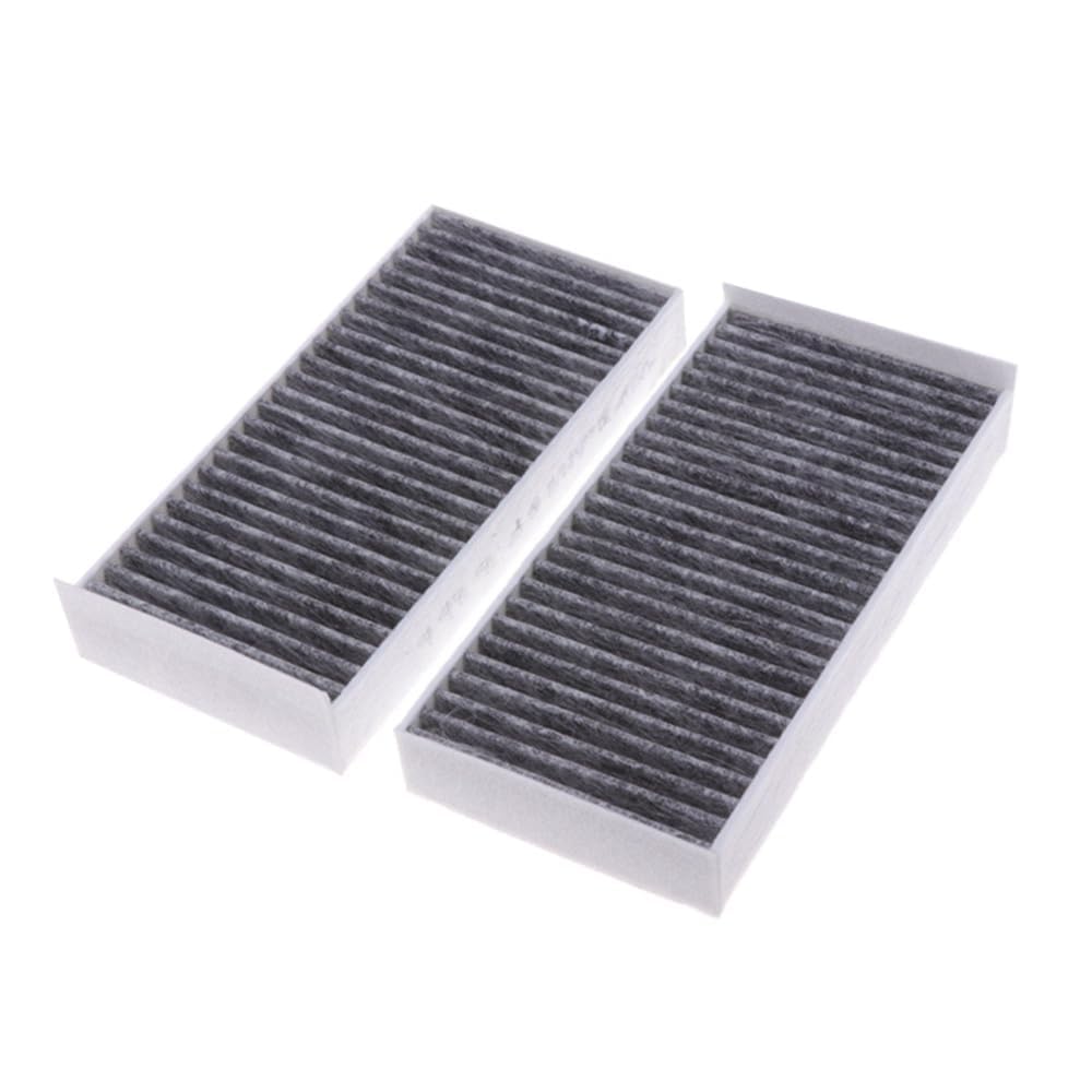 Filtro Abitacolo a Carbone Attivo per BMW F45 F46 214d 216i 218i 220i 225i/F48 X1/F39 X2 2013-2019 - Elimina Allergeni & Odori | Riduce l'Appannamento | Protegge l'Aria Condizionata