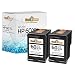 HouseOfToners Remanufactured Ink Cartridge Replacement for HP CC6 ( Black , 2-Pack )