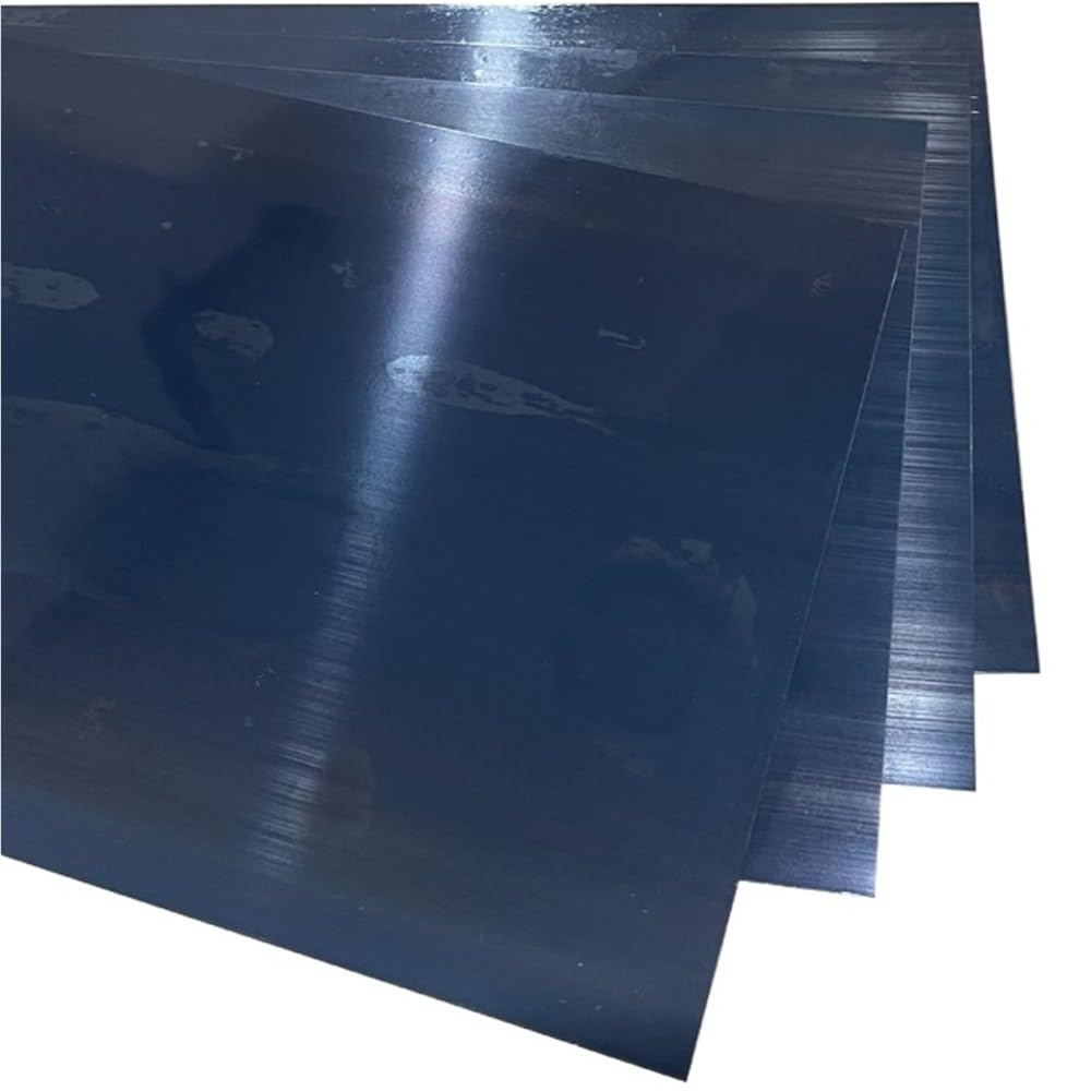 Tira de acero for resortes de 65 MN, 500 mm de longitud, alta resistencia y elasticidad, grosor personalizable de 0,1 a 2 mm.(0.5x150x500mm)