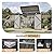 Outdoor Trash Can Storage Shed - Metal Waterproof Outdoor Garbage Can Organizer with Chain Lid, Ideal for Trash Bins, Toys, Garden Tools for Garden/Backyard/Patio