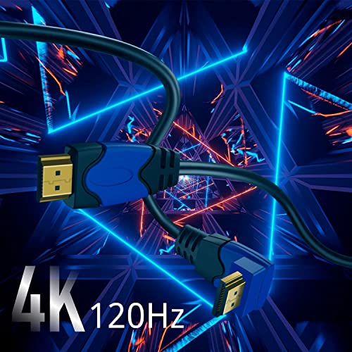 TNP 4K HDMI Cable Right Angle 270 Degree (6FT) - Image 3