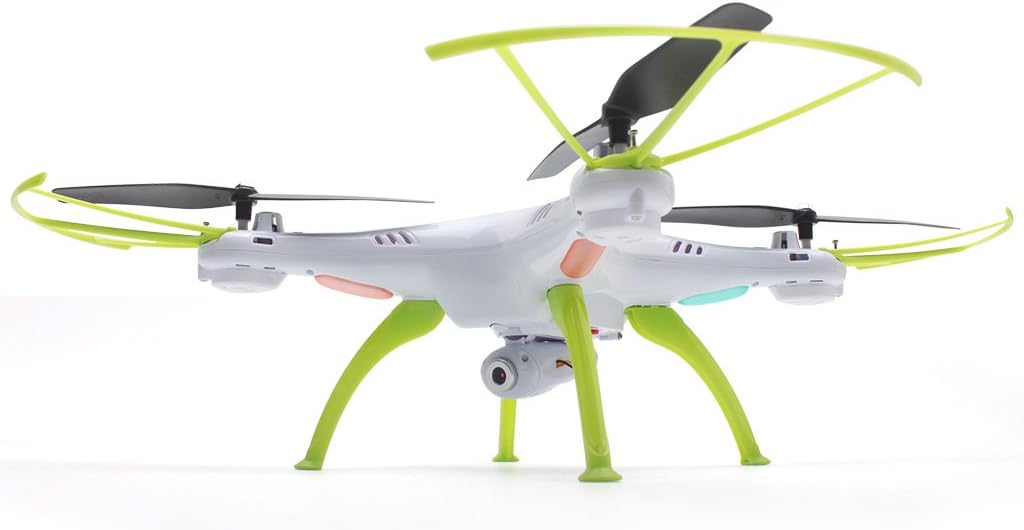 SYMA X5HC RC Quadcopter Drone with 2.0MP HD Camera Barometer Altitude Hold Headless, White