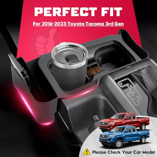 Insert de Portavasos Sunsdrew para Toyota Tacoma 2016-2023 miniatura 4