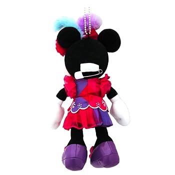 Amazon | レッツ・パーティグラ ！ ぬいぐるみバッジ (ミニー