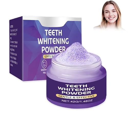 #ColaboraciónPagada<br>Blanqueador Dental en Polvo | Elimina Manchas de Café y Tabaco de Años | Fórmula Suave para Dientes Sensibles | Obsessive Profesional Sonrisa Radiante y Aliento Fresco