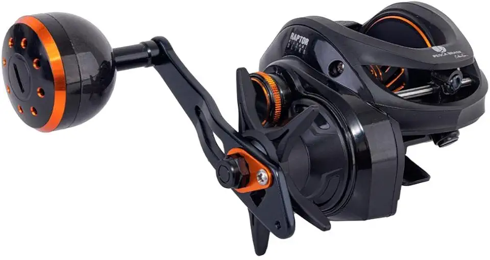 Carretilha de força 6+1 Raptor Big Game Ultra da Pesca Brasil - Direita