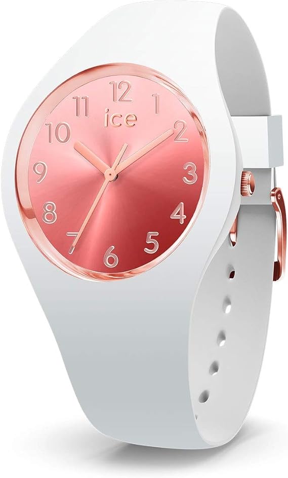 Ice-Watch - ICE Sunset Blush - Women's Wristwatch with Silicon Strap -  015744 (Small) : Amazon.co.uk: Watches