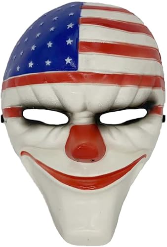 Máscara de Dallas de día de pago accesorios de fiesta de Halloween máscara de cosplay fiestas de disfraces carnaval disponible en Yaxa Costa Rica