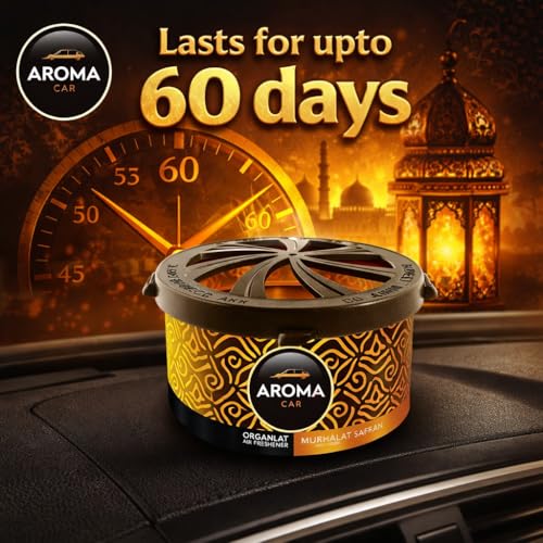 Image of Aroma Car Perfume Organic Air Freshener Mukhalat 40g