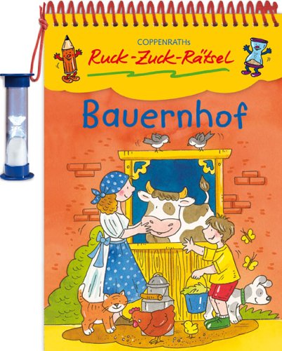 Bauernhof: Ruck-Zuck-Rätsel (Coppenraths Rätselblock)