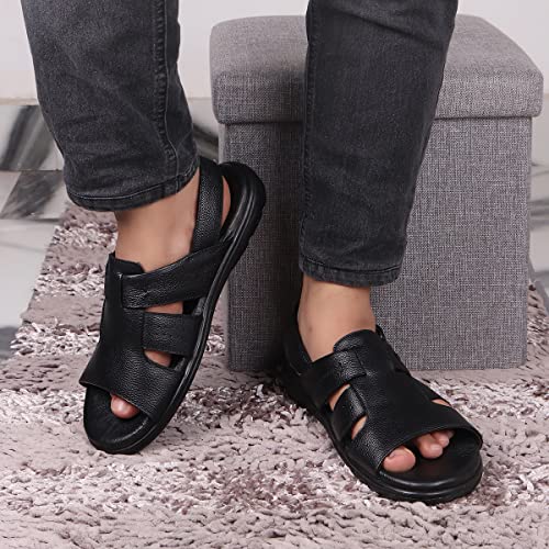 Image of Red Chief Genuine Leather Casual Sandal for Men | RC3791