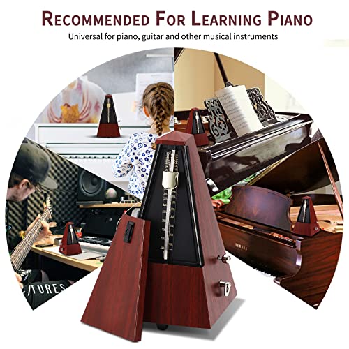 Métronome Mécanique, Métronome De La Tour avec Minuterie et Tempo Précis, son puissant, Pour Piano, Guitare, Basse… - Les Beatles, Paul McCartney, John Lennon, RIngo Starr, George Harrison Métronome Mécanique, Métronome De La Tour avec Minuterie et Tempo Précis, son puissant, Pour Piano, Guitare, Basse… – Image 8