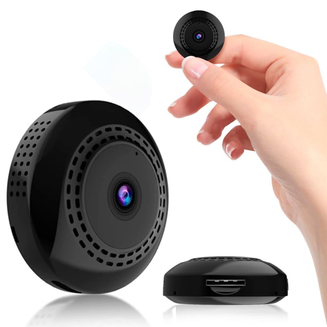 2MP Full HD Magnetic Mini Camera 1080P Wireless Security Video Capture with Smart Motion Alerts & Loop Recording for Indoor/Outdoor Monitoring – Supported by V380 Pro App (Mini Magnet)-picture-17