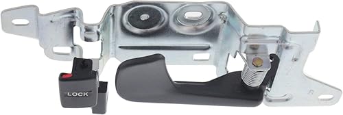 Miniatura 6 de Garage-Pro Juego de 2 manijas de puerta interior delantera compatibles con Honda Civic 1992-1995, color negro para el lado del conductor y del