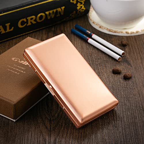 Boîte à cigarettes rose Pour femme Contient 20 cigarettes fines de 100 mm Avec boîte cadeau