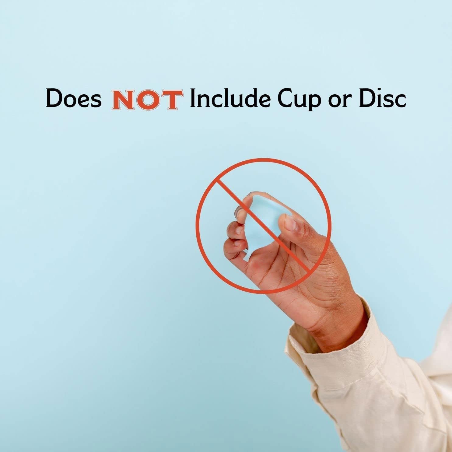 Menstrual Cup & Disc Cleaner Essentials - What Cup & Disc Owners Need - Feminine Wash, Sanitizer Spray & Dust for Quick Sterilizer, 20 Wipes, Stain Remover & Lube for Easy Insertion for Period Cups