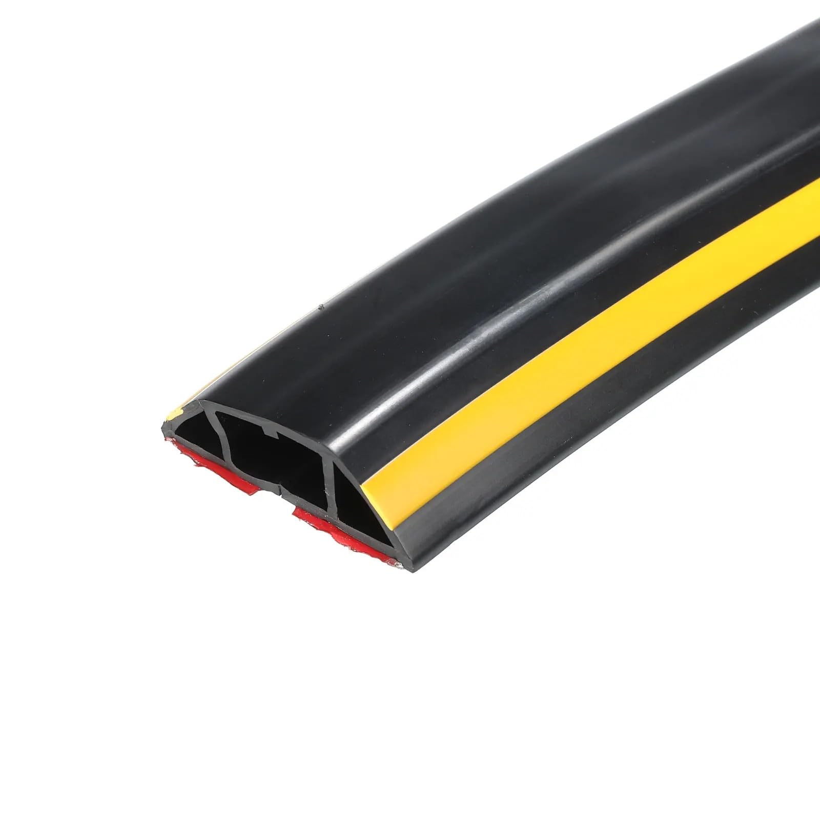 Pasacables Suelo,Canaleta Cables Suelo Cubierta for cables de suelo Protector de cables Protector de cables de alimentación autoadhesivo Ranura for conducto de cables eléctricos Gestión de cables for