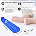 Foot Measurement Device Shoe Size Measuring Devices for Adults and Kids with Soft Tape Measure US Standard Blue 2 Pieces