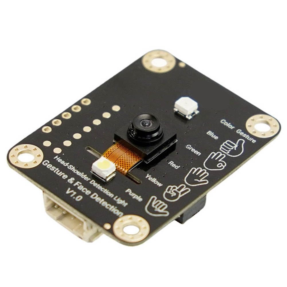 Capteur de geste visuel AI avec capteur de plage de gesture pour maison connectée