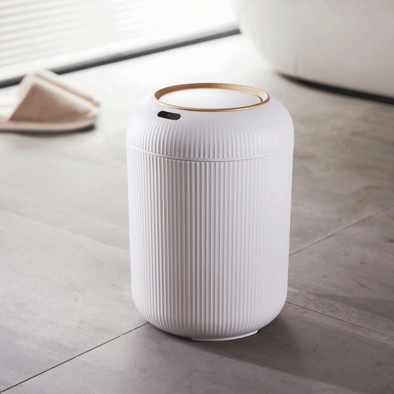 Bote de basura inteligente de 31cm con sensor automático en pack de 3 6
