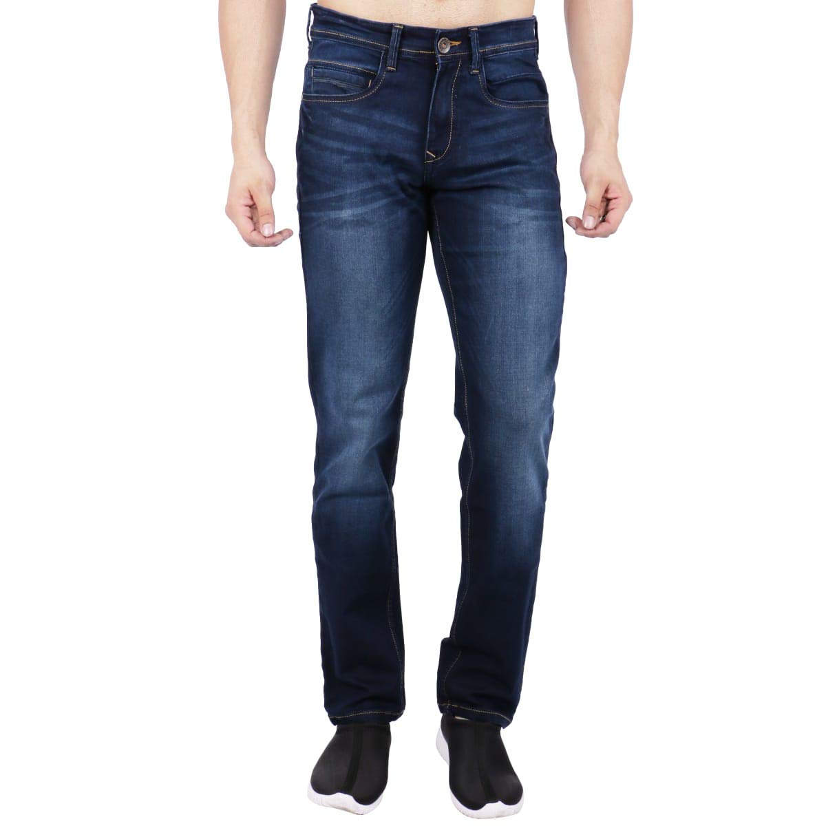 ACCRO MODE Men's Super Stretch Slim Fit Denim