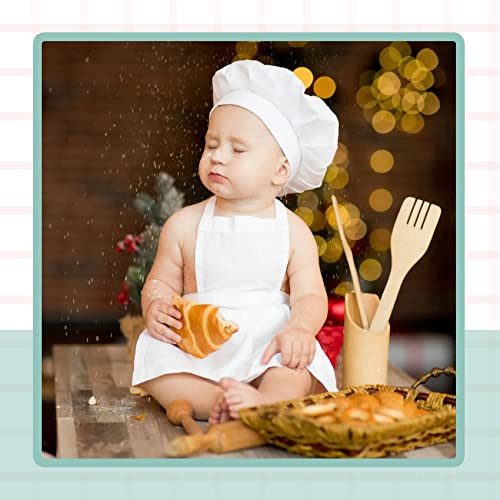 image for KHC-KHF Newborn Baby Photography Prop Baby Chef Outfits Chef hat Apron