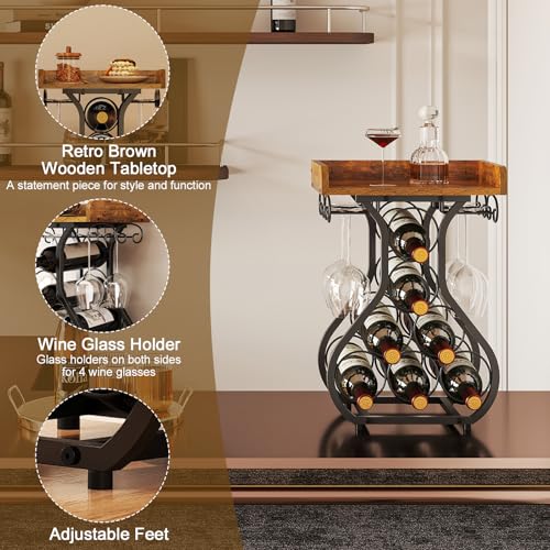 Soporte para botellas de vino X-cosrack de mesa pequeño miniatura 7